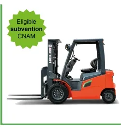 Chariot élévateur électrique Lithium 1500 kg 4 roues porté assis HELI – CPD15-GB2LI-H