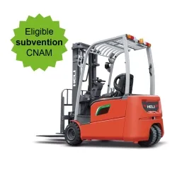 Chariot élévateur électrique 2000 kg 3 roues HELI - CPD20SQ-A2PG3-M