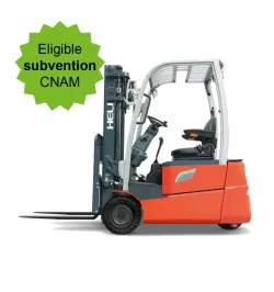 Chariot élévateur électrique 1600 kg 3 roues HELI - CPD16SQ-A2PG3-M