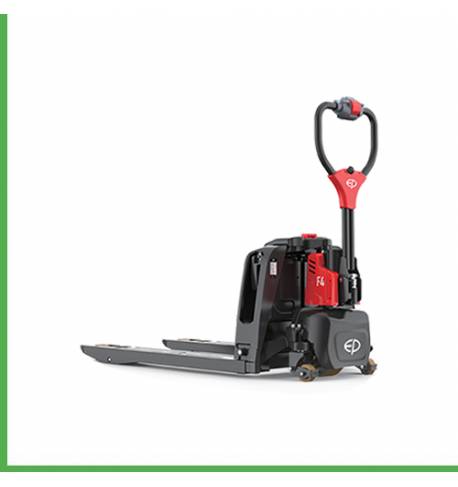 Transpalette Lithium 1500 kg roues stabilisatrices EP- F4 Li2