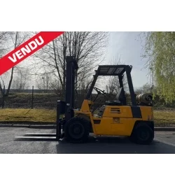 Chariot élévateur d'occasion thermique gaz 2500 kg Komatsu