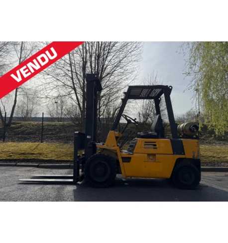 Chariot élévateur d'occasion thermique gaz 2500 kg Komatsu