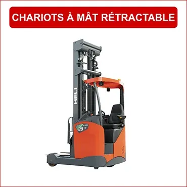 Chariot à mat rétractable tridirectionnel Experlift