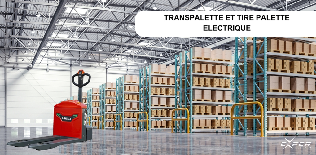 Transpalette et tire palette electrique